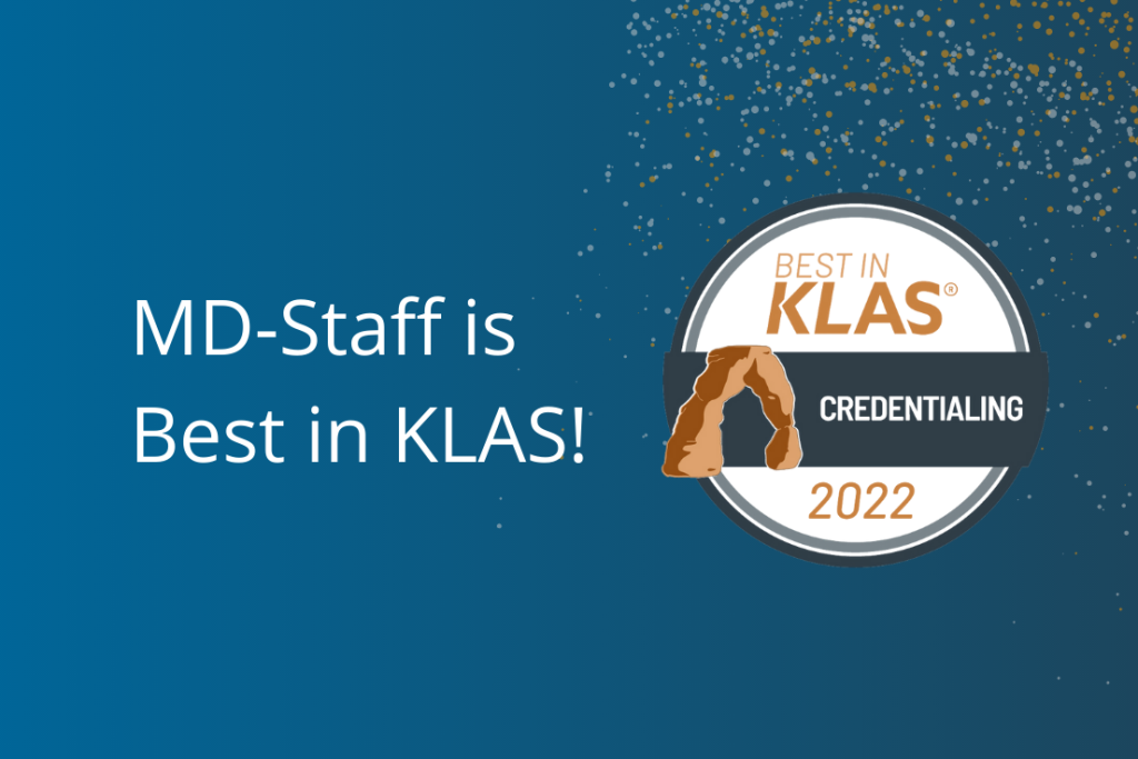 MD-Staff Best in KLAS 2022